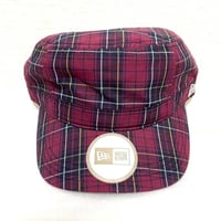 ≪委託商品≫New era FITTED cap　チェック　ワークキャップ　ニューエラ　キャップ　フィテード