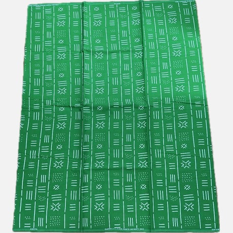 《商品説明をお読み下さい》アフリカ布　布　ハンドメイド　パーニュ　キテンゲ　アフリカンバティック　アフリカンプリント布　Mud print