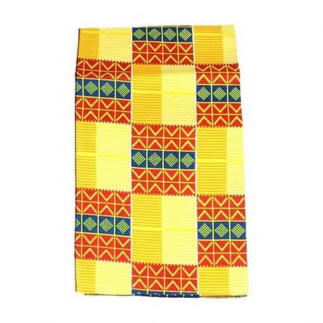 アフリカンプリント　ケンテ　アフリカ布　ヘッドラップ　ターバン　African print Head wrap kente