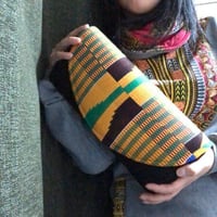 Made in Ghana　アフリカ　ガーナ産　ケンテ　クラッチバッグ　Africa Kente