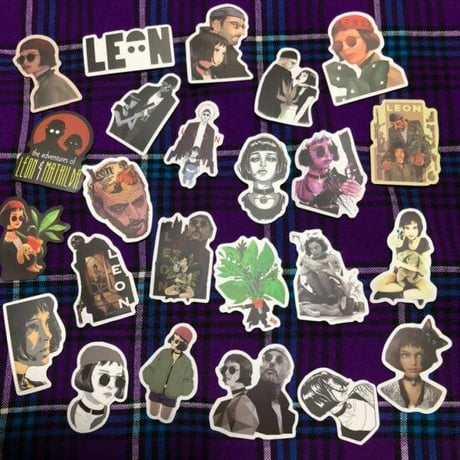 50枚セット LEON　映画　レオン　sticker ステッカー シール