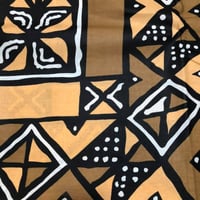 《商品説明をお読み下さい》アフリカ布　布　ハンドメイド　パーニュ　キテンゲ　アフリカンバティック　アフリカンプリント布　Mud print