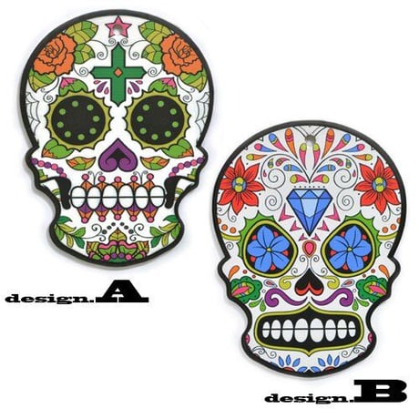 カラベラ　メキシカンスカル　カラベラプリント　ウォールデコレーション　壁掛け　Ethnic Bohemian Interior