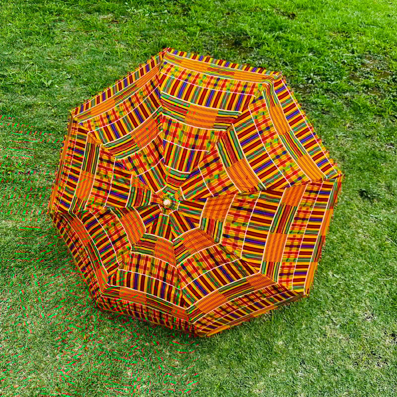 アフリカンプリントハンドメイドパーニュキテンゲ日傘