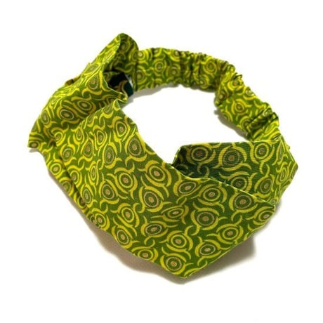 アフリカンプリント　アフリカ布　パーニュ　キテンゲ　クロス　ヘアバンド　African print Head wrap
