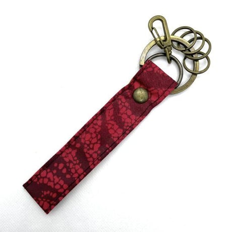 アフリカンプリント　アフリカ布　パーニュ　キテンゲ　ハンドメイド　キーホルダー　African print