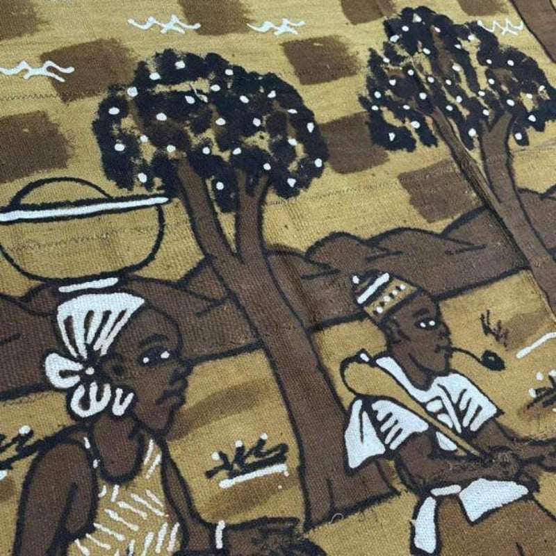 Made in Africa Mali 泥染め 手織り アフリカ マリ ボゴラン Made in Africa Mali 泥染め 手織り アフリカ マリ ボゴラン