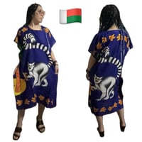 Made in Africa Madagascar マダガスカル　ワオキツネザル  ワンピース