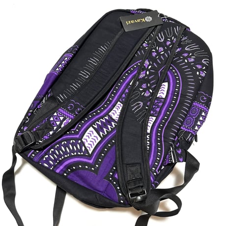 アフリカンプリント　リュック　バックパック　ダシキ　African Print Backpack Dashiki