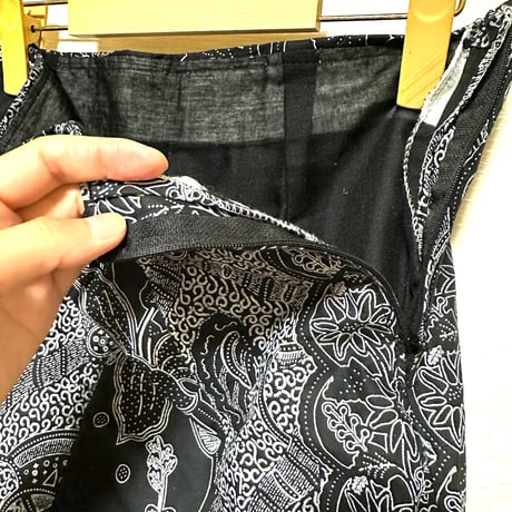 USED Made in Africa Congo アフリカンプリント　ブラック　ドレス　セットアップ　African print dress