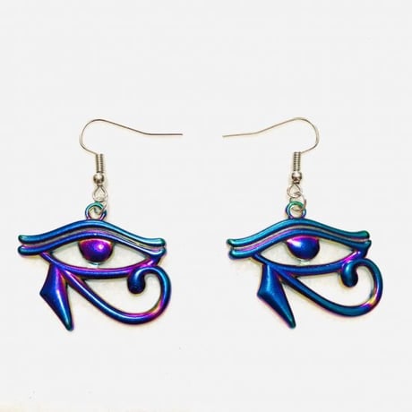 アフリカ　エジプト　Egypt　ホルス　ホルスの目　Horus　シルバー　ピアス　hiphop