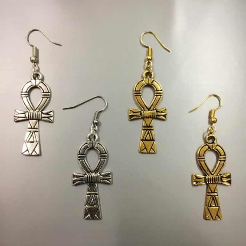 アフリカ アフリカン エジプト Egypt アンク Ankh ゴールド