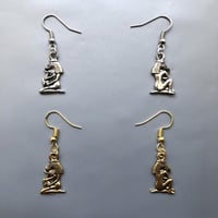 アフリカ　エジプト　Egypt　クレオパトラ　女神　シルバー　ゴールド　ピアス