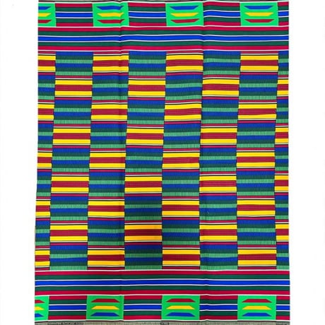 《商品説明をお読み下さい》アフリカ布　布　ケンテ　kente　ハンドメイド　パーニュ　キテンゲ　アフリカンバティック　アフリカンプリント布