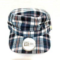 ≪委託商品≫New era FITTED cap　チェック　ワークキャップ　ニューエラ　キャップ　フィテード