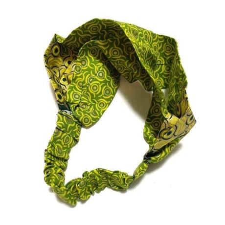 アフリカンプリント　アフリカ布　パーニュ　キテンゲ　クロス　ヘアバンド　African print Head wrap