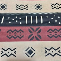 《商品説明をお読み下さい》アフリカ布　布　ハンドメイド　パーニュ　キテンゲ　アフリカンバティック　アフリカンプリント布　Mud print