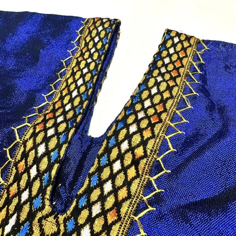 《Fair trade/売上10%を孤児院募金》エチオピア　民族衣装　刺繍入り　トップス　 アフリカ　Ethiopia Traditional dress