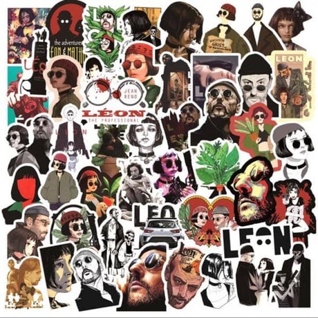50枚セット LEON　映画　レオン　sticker ステッカー シール