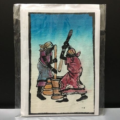 Made in Kenya　アフリカ　ケニア　アート　絵画　絵　ポストカード　インテリア　Art of Africa