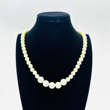 在庫処分SALE　パール　ネックレス　ヒップホップ　90年代　90’s hiphop Bling Bling