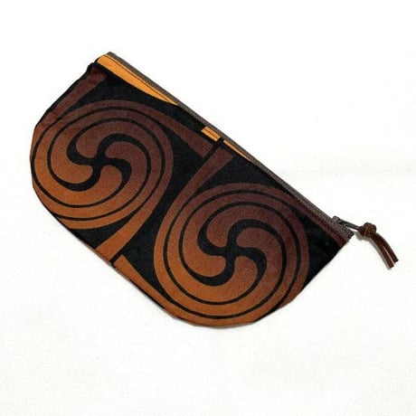 アフリカンプリント　アフリカ布　ハンドメイド　ポーチ　African print porch