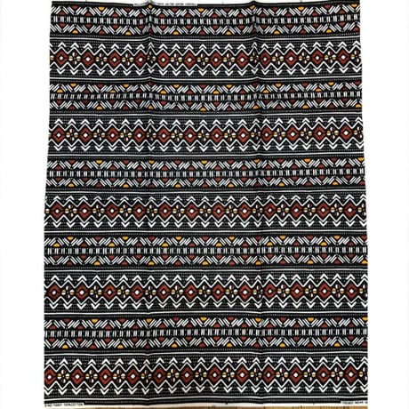 《商品説明をお読み下さい》アフリカ布　布　ハンドメイド　パーニュ　キテンゲ　アフリカンバティック　アフリカンプリント布　Mud print