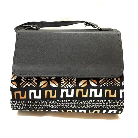 Made in Africa　アフリカンプリント　ハンドバッグ　パーニュ　キテンゲ　African print Mud print Hand bag