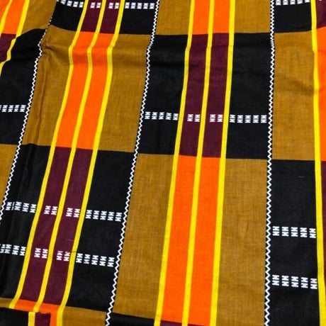 アフリカ　ガーナ　ケンテ　ダシキ　セットアップ & ハット　Africa Kente Dashiki Ghana