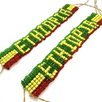《Fair trade/売上10%を孤児院募金》エチオピア　ビーズ　ハンドメイド　ブレスレット　Ethiopia Ethiopian bracelet