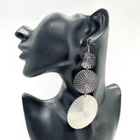 在庫処分SALE　ブラック　ピアス　ヒップホップ　90年代　90’s hiphop Bling Bling