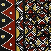 《商品説明をお読み下さい》アフリカ布　布　ハンドメイド　パーニュ　キテンゲ　アフリカンバティック　アフリカンプリント布　Mud print