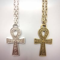 アフリカ　エジプト　Egypt　アンク　Ankh　女神　シルバー　ゴールド　ネックレス　hiphop