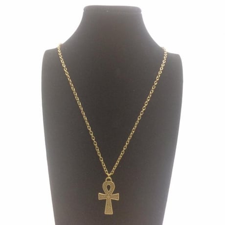 アフリカ　エジプト　Egypt　アンク　Ankh　女神　シルバー　ゴールド　ネックレス　hiphop