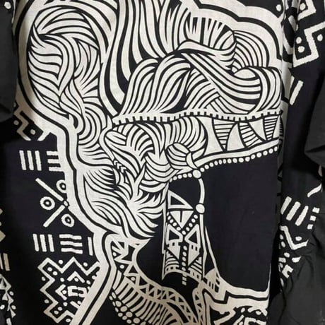 アフリカンプリント　アフロセントリック　ワンピース　Africanprint Afrocentric dress