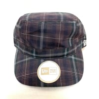 ≪委託商品≫New era FITTED cap　チェック　ワークキャップ　ニューエラ　キャップ　フィテード