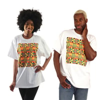 ケンテ　Tシャツ　 アフリカ　T-Shirt　Kente
