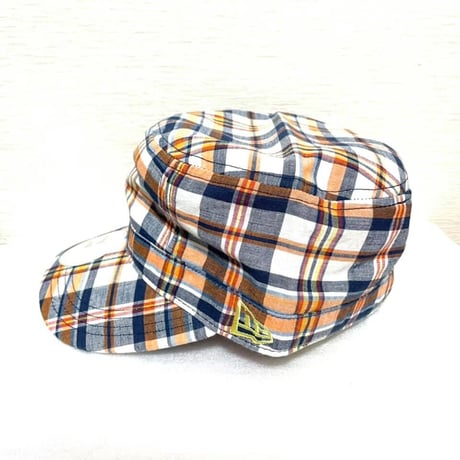 ≪委託商品≫New era FITTED cap　チェック　ワークキャップ　ニューエラ　キャップ　フィテード