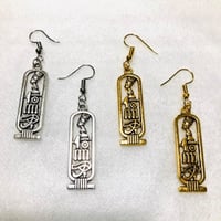 ネフェルティティ　ホルスの目　ヒエログリフ　ピアス　アフリカ　エジプト　Egypt　古代女王　ネックレス　ゴールド　シルバー
