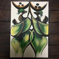Art of Africa　ポストカード　アート　アフリカ　アフリカンアート　ガーナ　絵画　インテリア