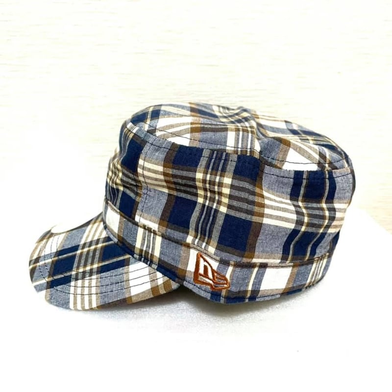 ≪委託商品≫New era FITTED cap チェック ワークキャップ ニューエラ