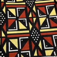 《商品説明をお読み下さい》アフリカ布　布　ハンドメイド　パーニュ　キテンゲ　アフリカンバティック　アフリカンプリント布　Mud print