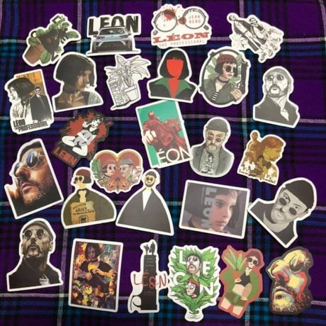 50枚セット LEON　映画　レオン　sticker ステッカー シール