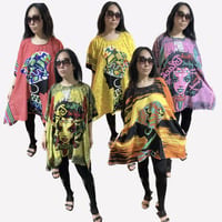 アフロ　アフリカンプリント　カフタン　ワンピース　African print Afro Kaftan