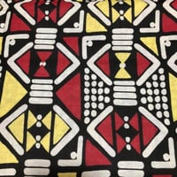 《商品説明をお読み下さい》アフリカ布　布　ハンドメイド　パーニュ　キテンゲ　アフリカンバティック　アフリカンプリント布　Mud print