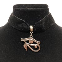 アフリカ　エジプト　Egypt　ホルスの目　Horus　チョーカー　ネックレス