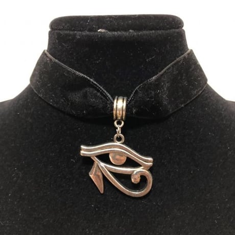 アフリカ　エジプト　Egypt　ホルスの目　Horus　チョーカー　ネックレス