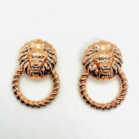 在庫処分SALE　Designed in USA　ライオン　ピアス　ヒップホップ　90年代　90’s hiphop