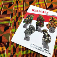アフリカンプリント　アフリカ布　ケンテ　ヘッドラップ　ターバン　African print Head wrap Turban kente