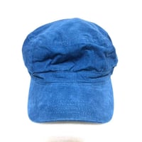≪委託商品≫New era FITTED cap　ブルー　無地　ニューエラ　キャップ　ワークキャップ　フィテード